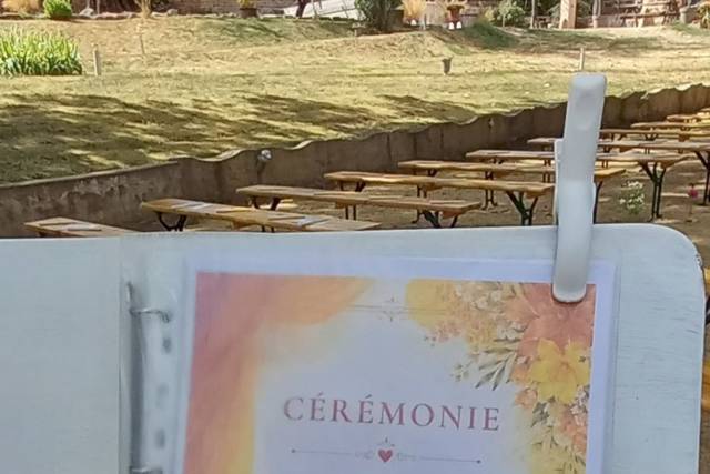 Classeur de cérémonie