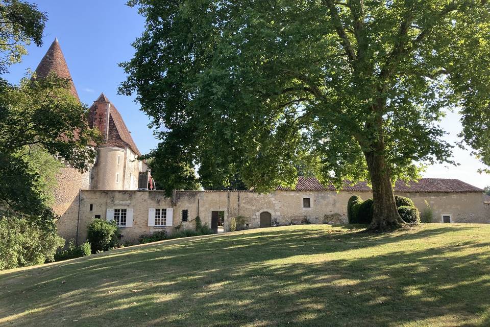 Jardin pour réception