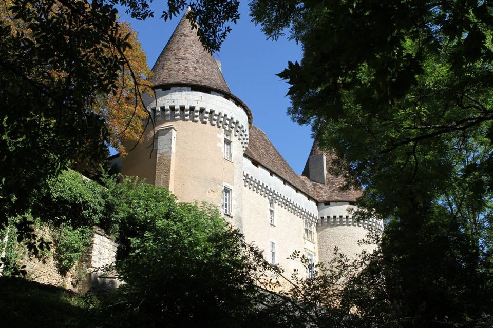 Chateau de dos