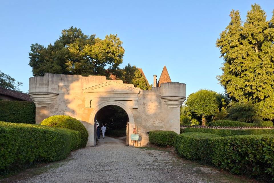 Entrée du chateau