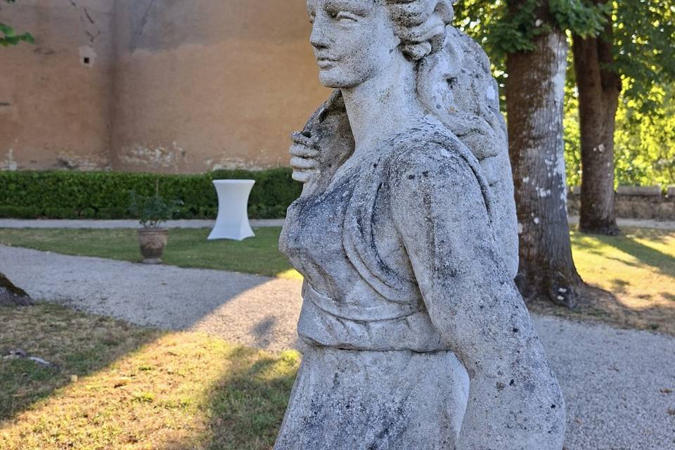 Statue du jardin