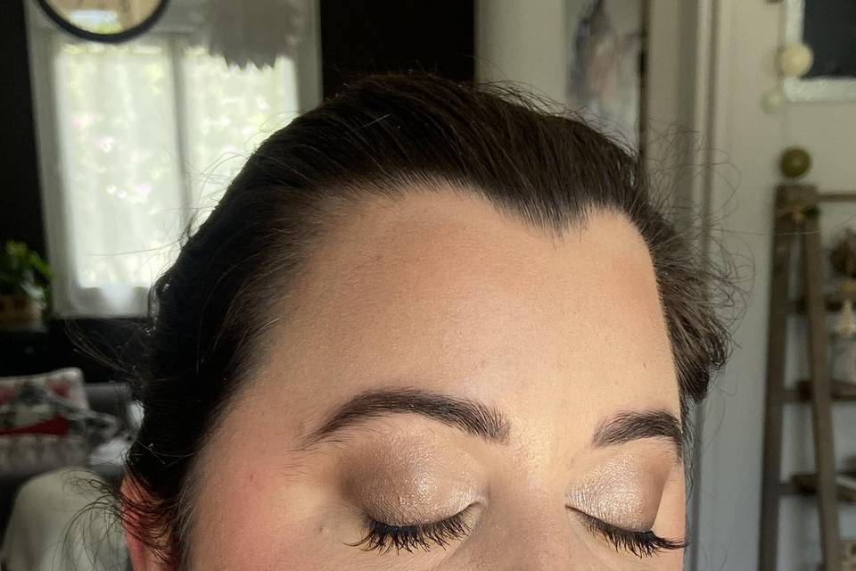 Essai maquillage mariée