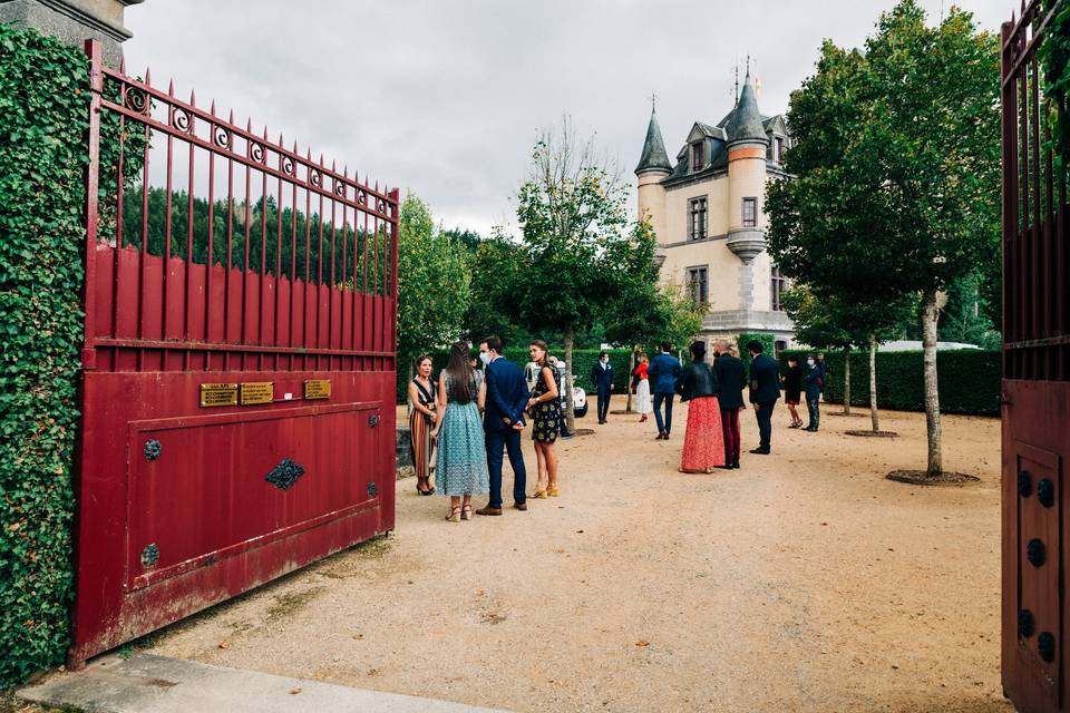 Arrivée à la mairie