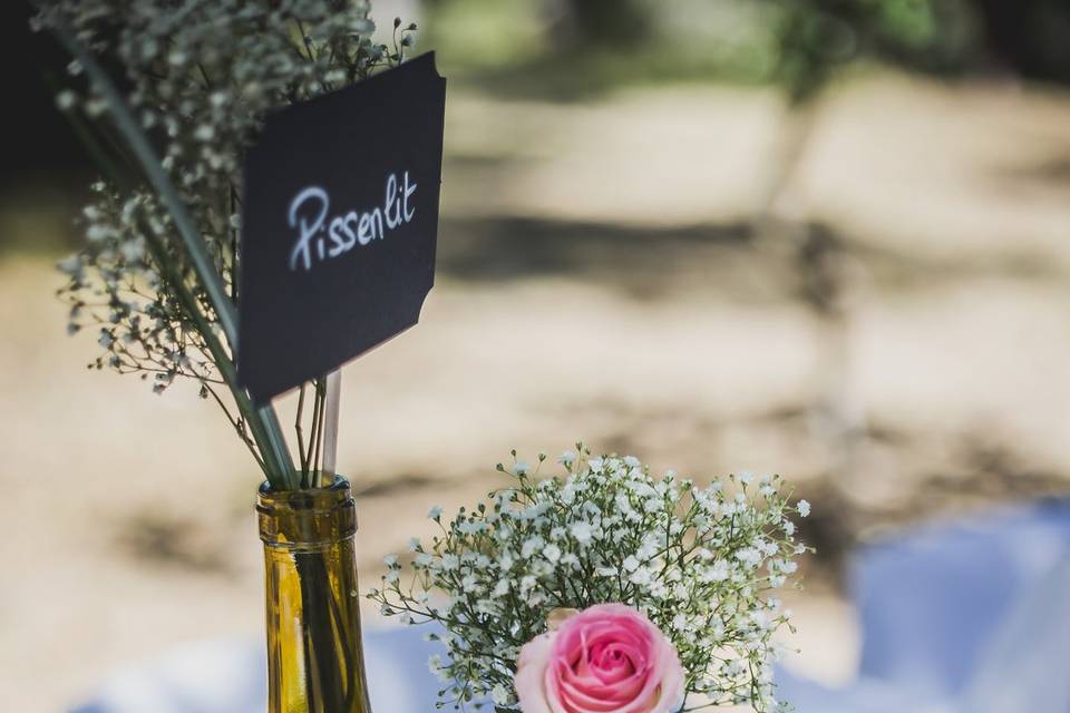 Mariage M&N - Déco table