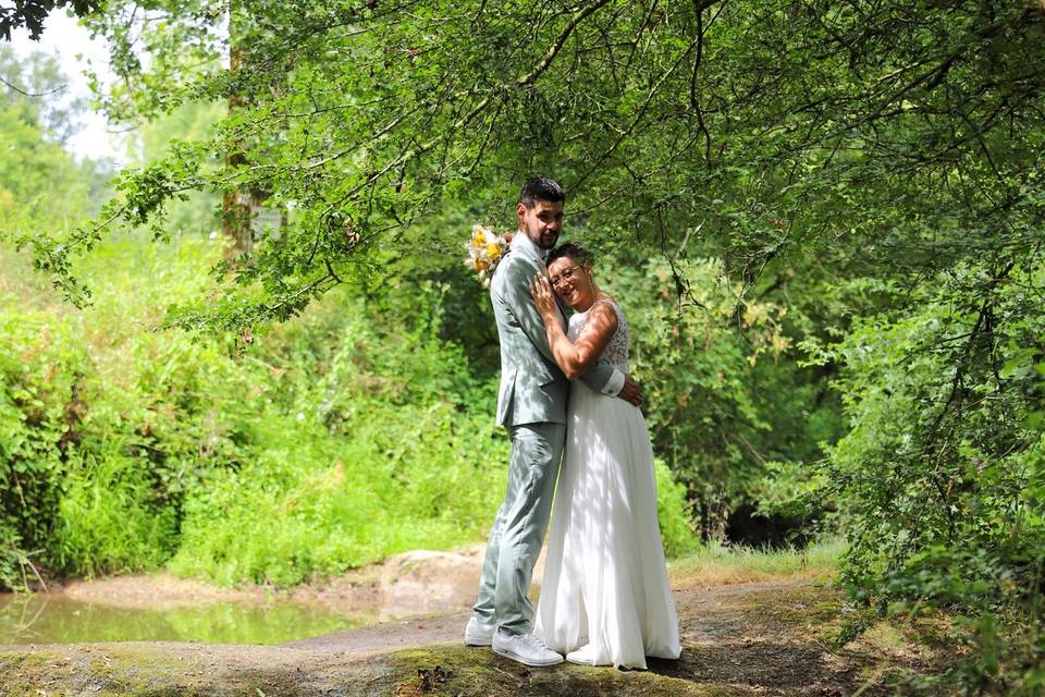 Couple noir & blanc / couleur