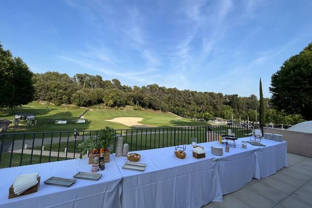 Terrasse salle de mariage