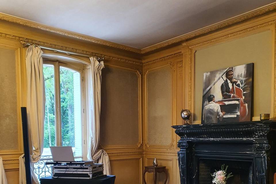 Vin d'honneur au château