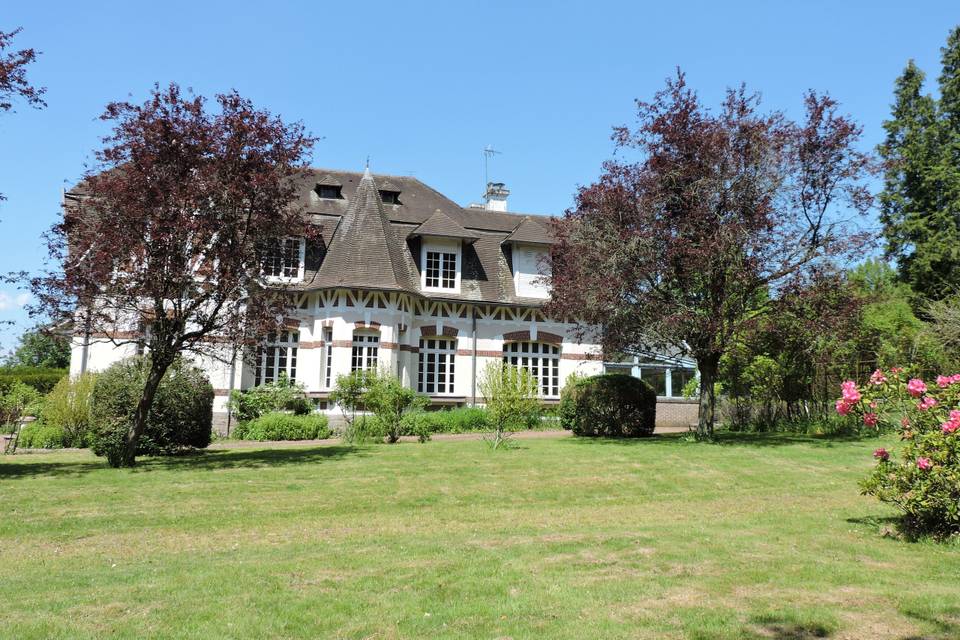 La vue depuis le chapiteau