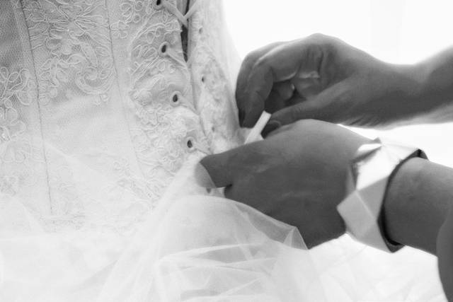 Les préparatifs de la mariée