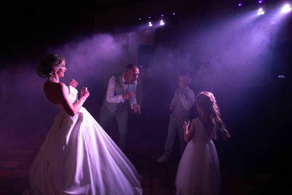Le bal avec les enfants