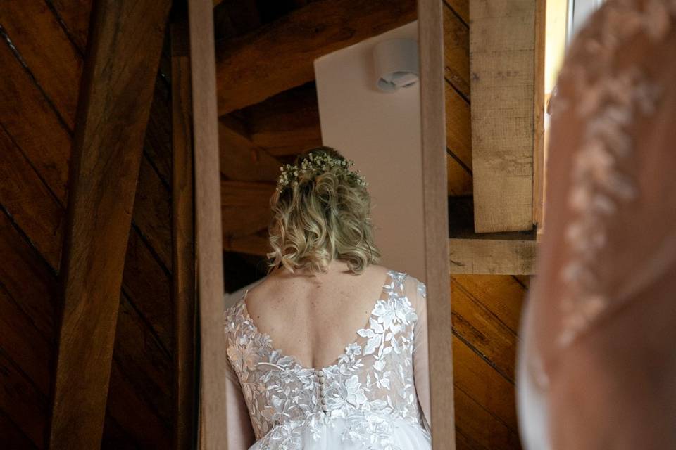Dos de la robe