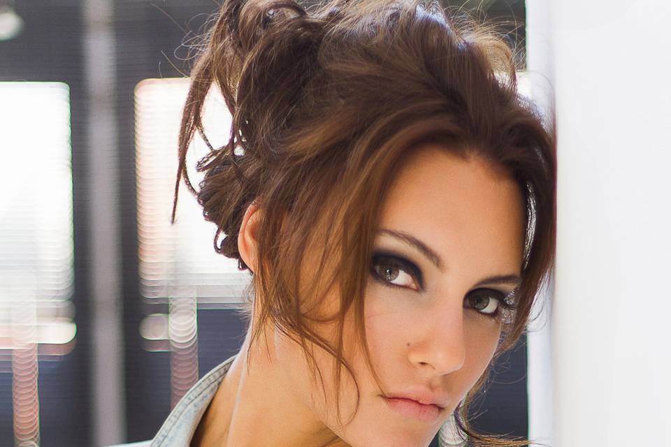 Bettina Haas, hair and make-up artist