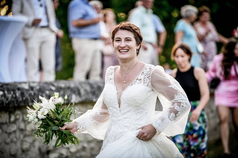 Lancer de bouquet