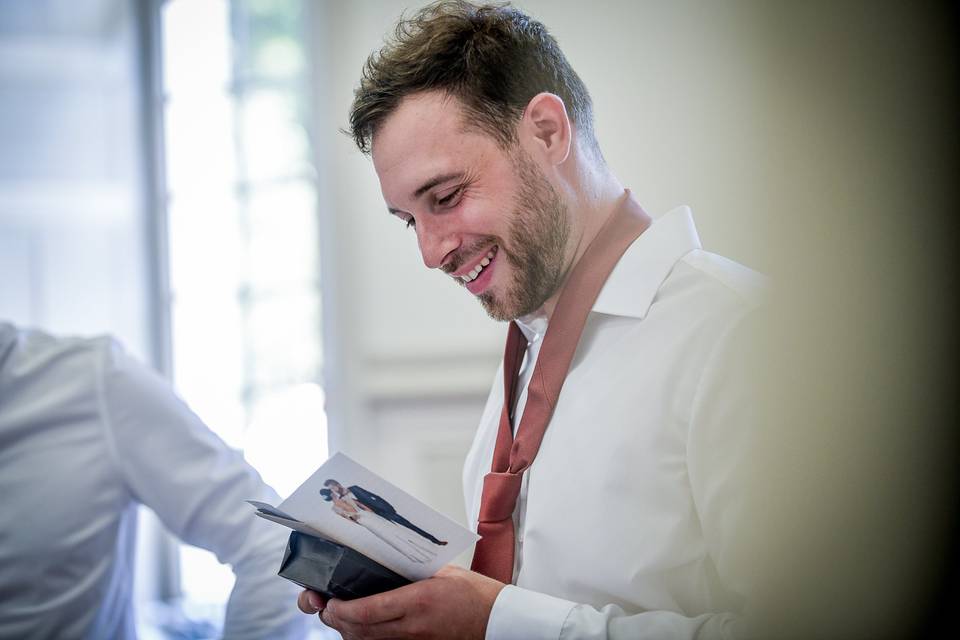 Mots doux de la mariée...