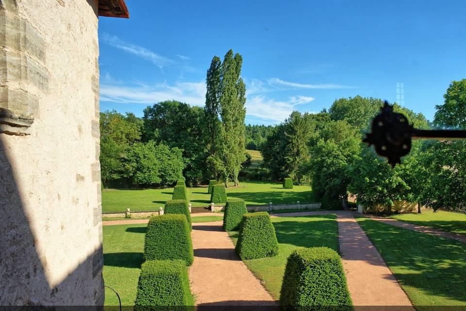 Le jardin a la française