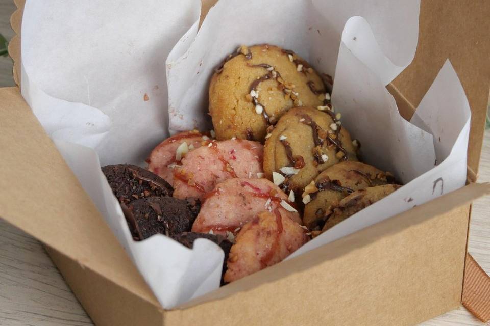 Box mini-cookies 3 saveurs