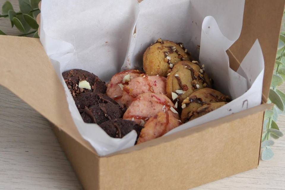 Box mini-cookies 3 saveurs