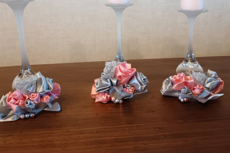 Bougeoirs Centre de table