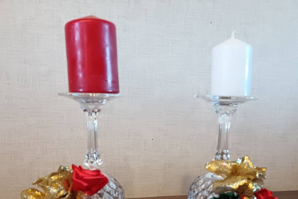 Bougeoirs Centre de table