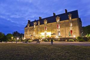 Château de la Vérie de nuit