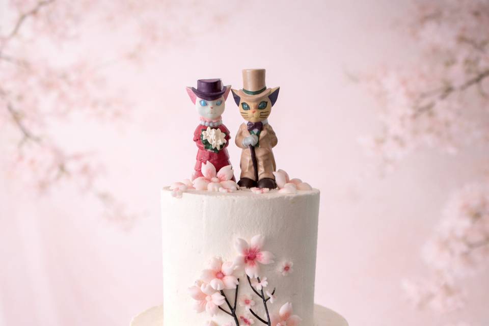 Wedding cake japon
