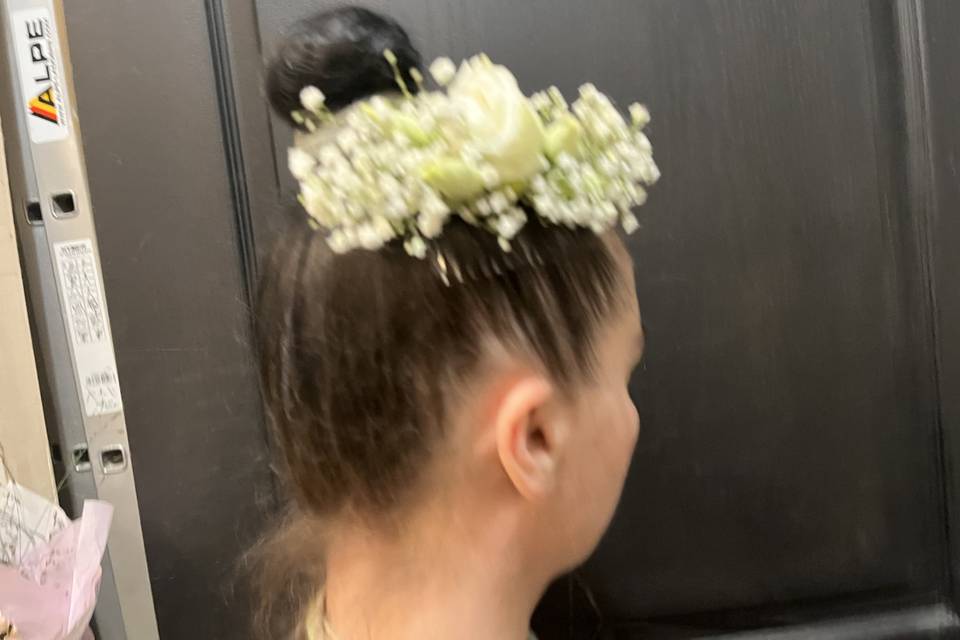 Peigne coiffure mariée