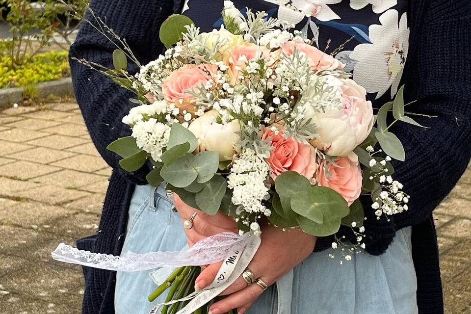 Le bouquet de mariée d’Allison