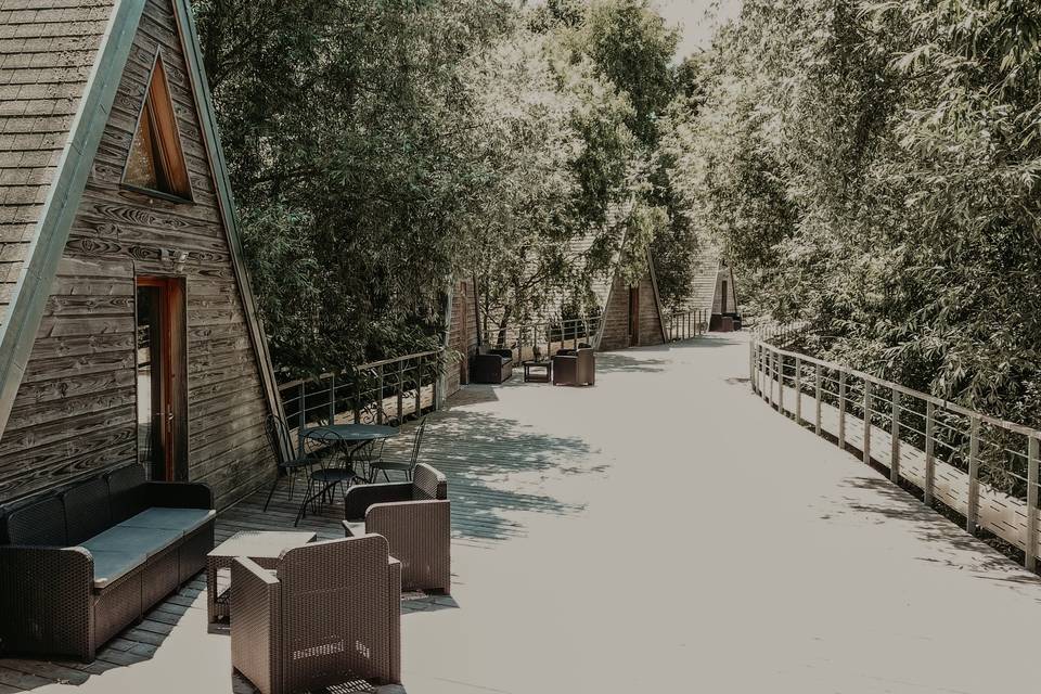 La terrasse en bois