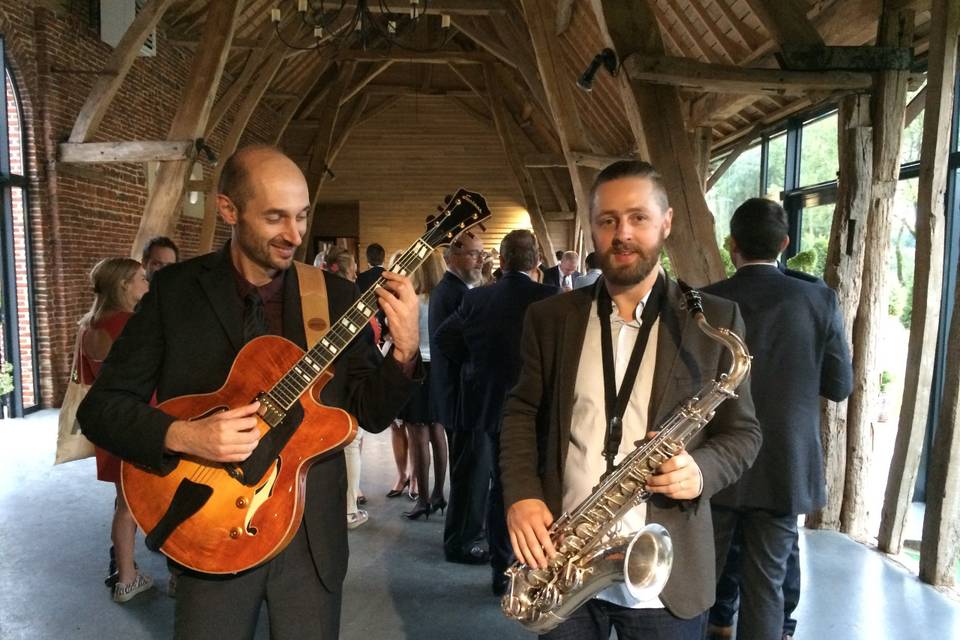 Duo saxo guitare