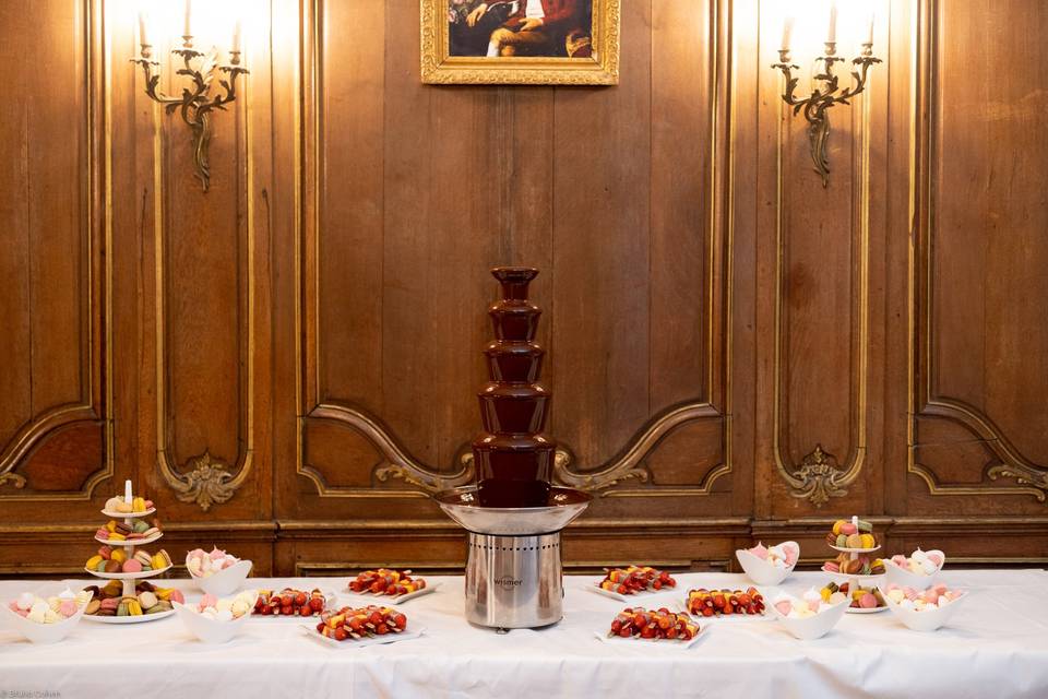 Fontaine de chocolat