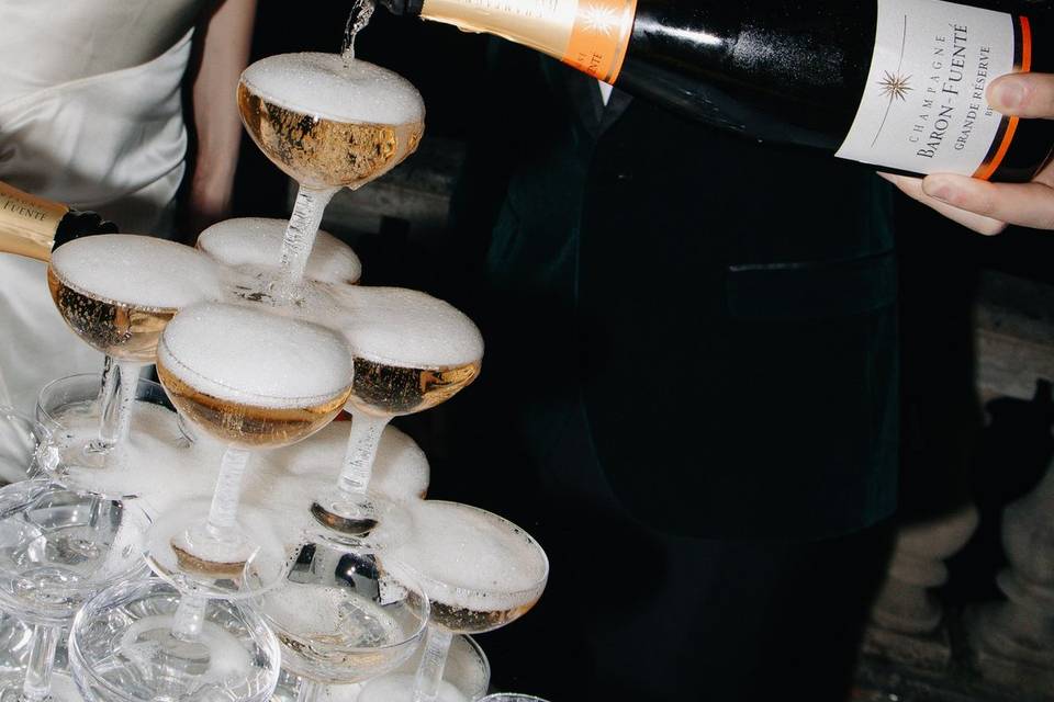 Champagne Tower
