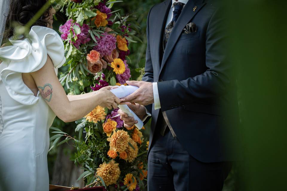 Rituel des voeux liés