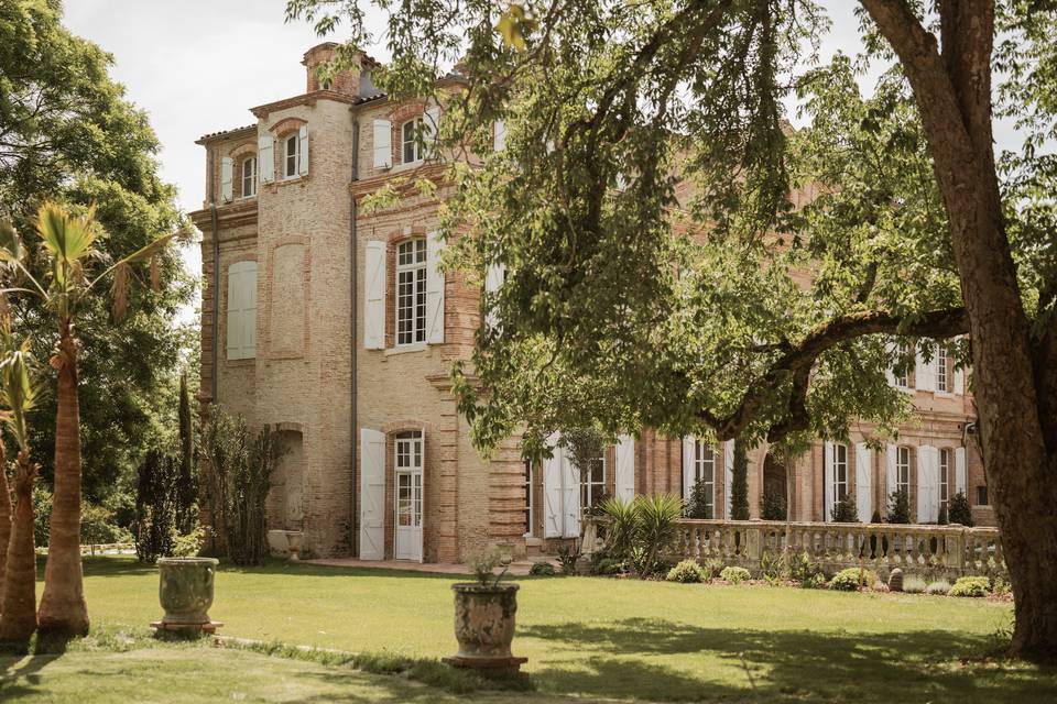 Façade vue de la serre