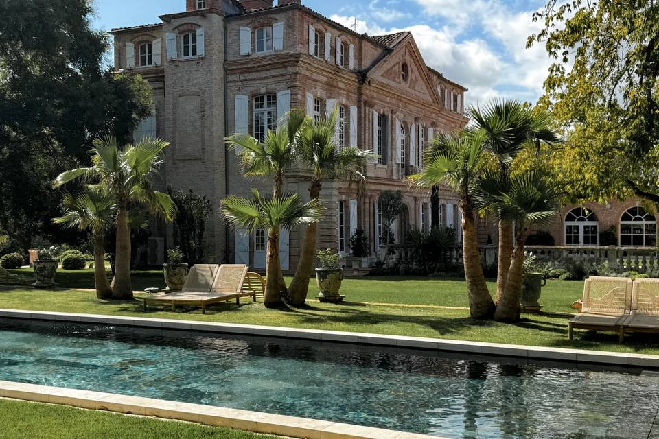 Façade Château du Pujolet