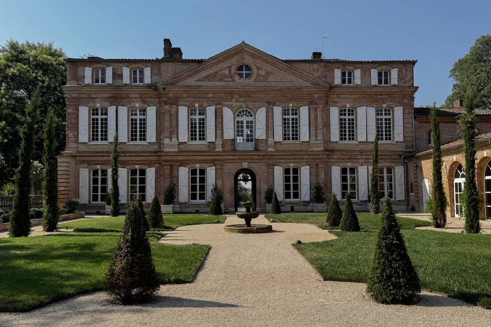Façade du Château