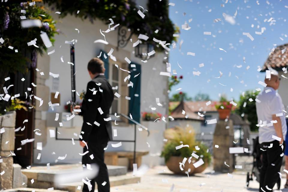 Pause après le mariage