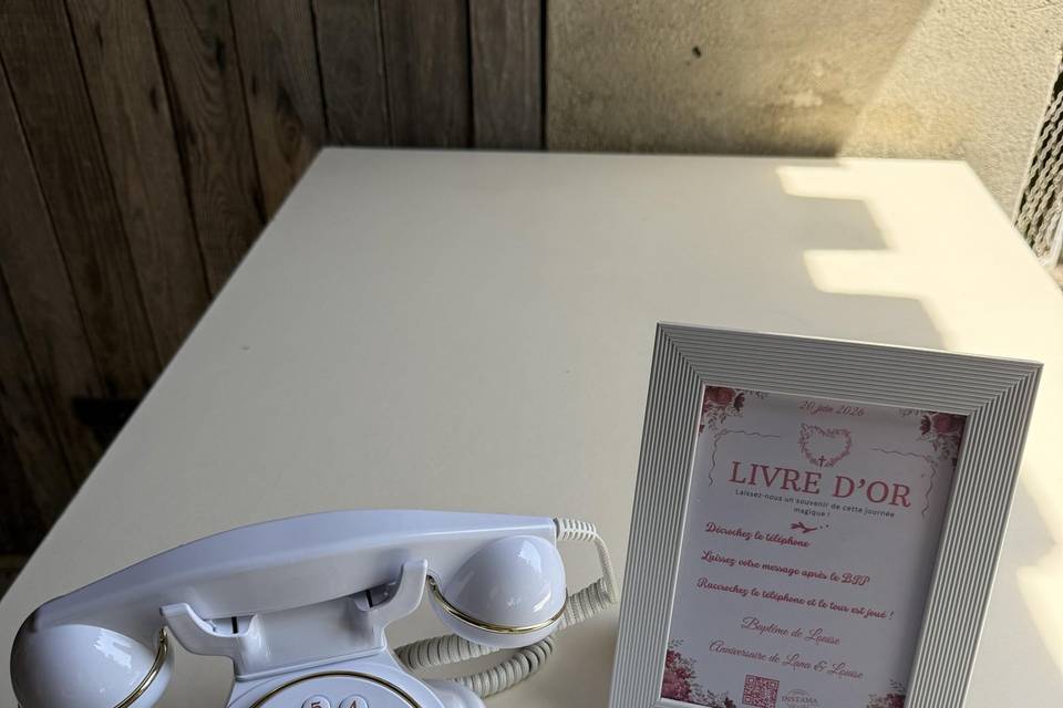 Livre d'or Audio 82