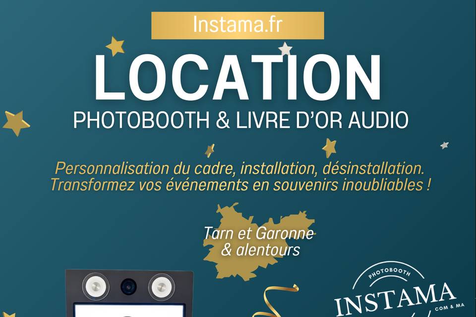 Photobooth et livre d'or audio