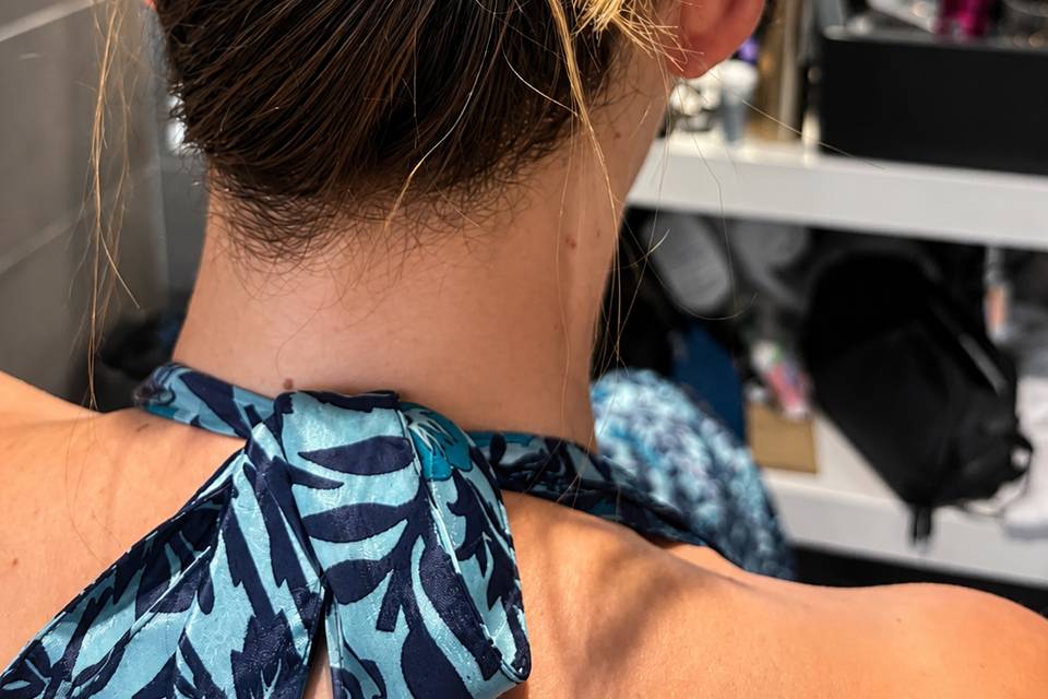 Chignon invitée