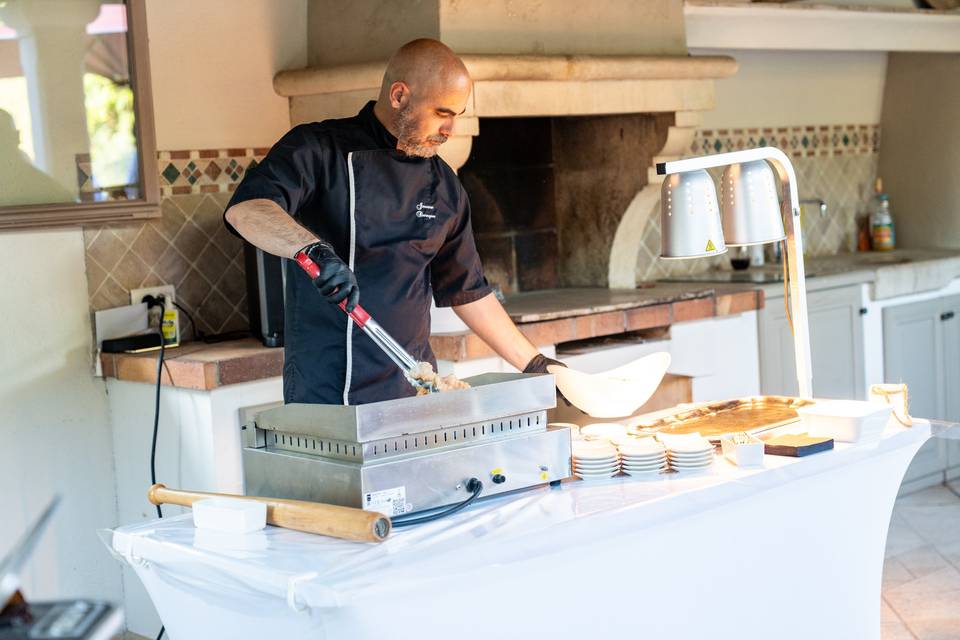 Buffet extérieur