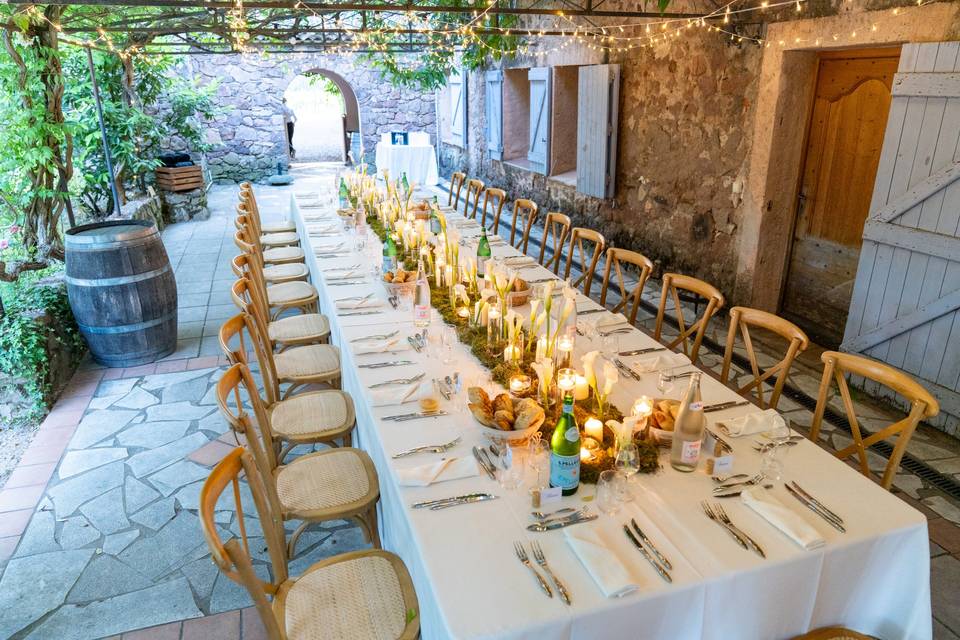 Dîner terrasse