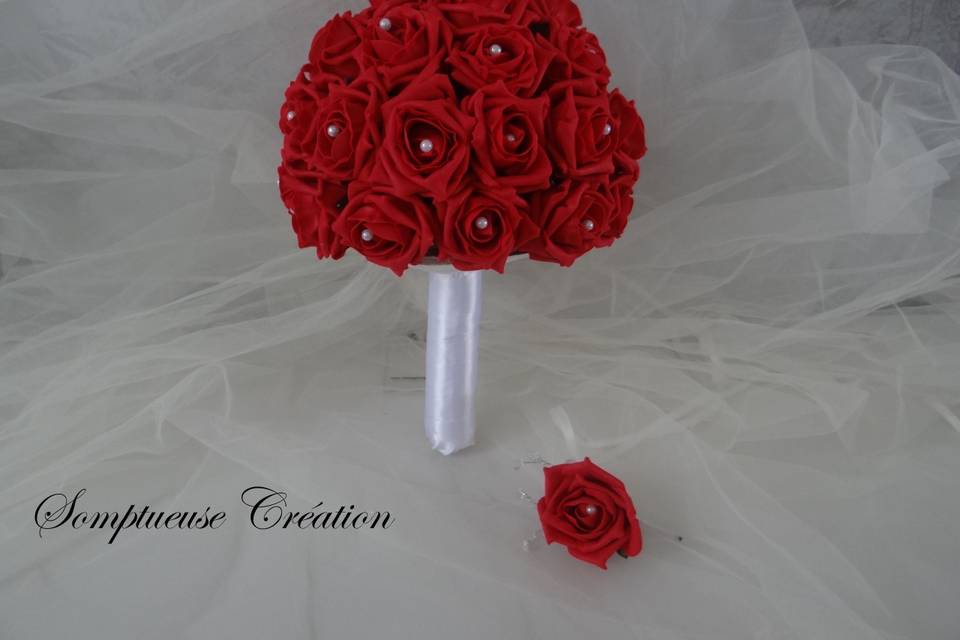 Bouquet roses rouges