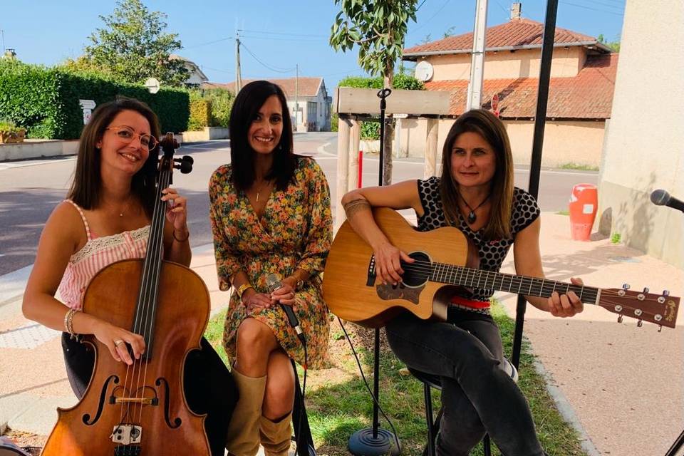 Maud, Sabrina et Elodie