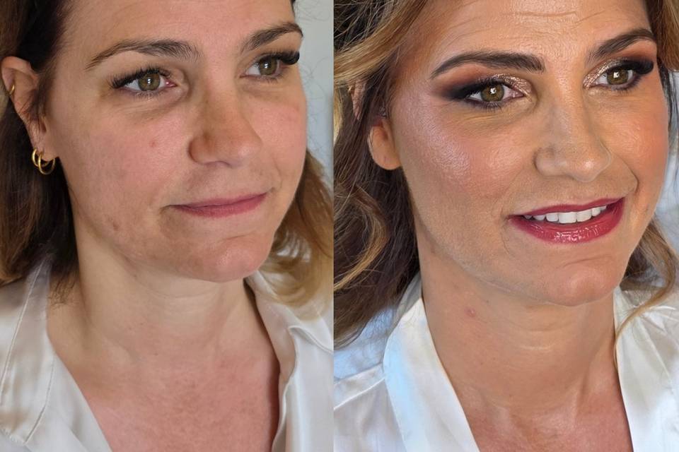 Diamond heart make up