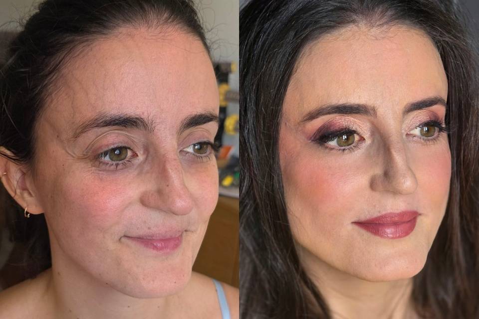 Diamond heart make up