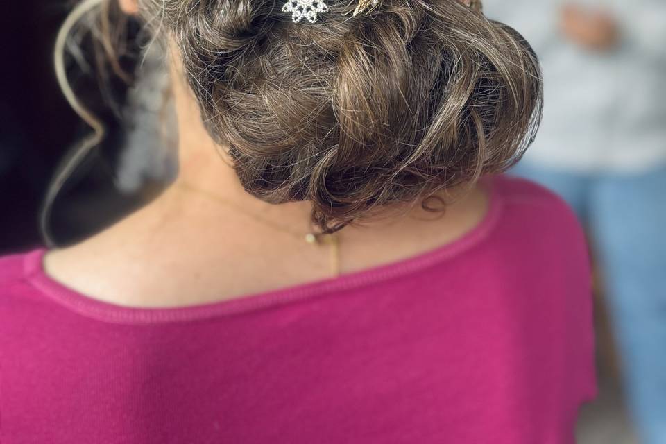 Chignon flou