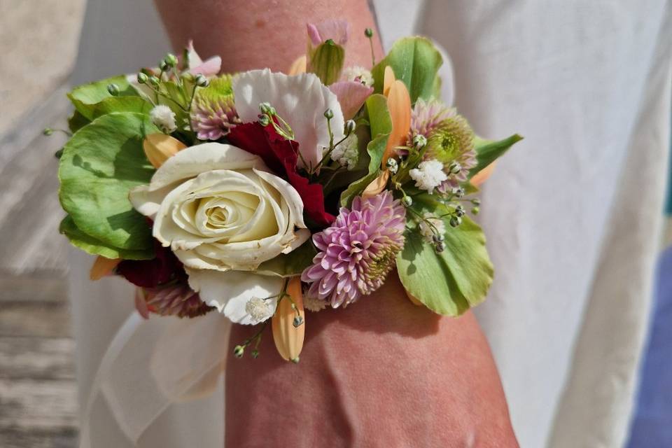 Bracelet fleuri