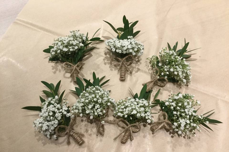 Boutonnières pour les garçons