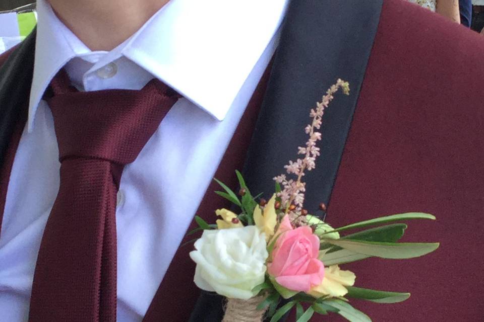 Boutonnière du marié