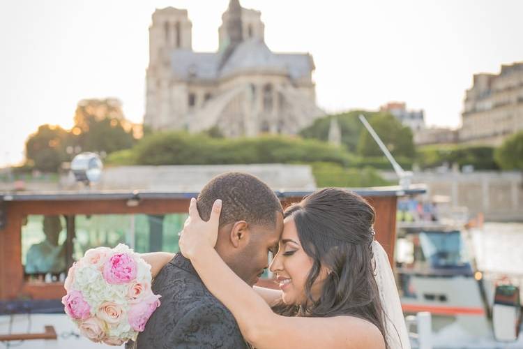 Mariage à bord du Montebello